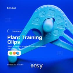 100 Bendies Adjustable Plant Training Clips Plant Stem Benders for Low Stress Training LST Hydroponic Grow