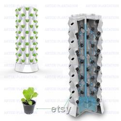 10 Layer 80Pots Vertical Hydroponic System Tower Garden Aeroponics Home Grow Kit Planting System Tools Kit