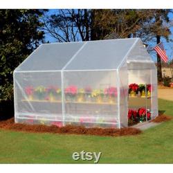 10 ft x 10 ft Greenhouse, White