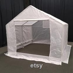 10 ft x 10 ft Greenhouse, White