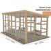 10'x18' Greenhouse Plans, Greenhouse Build, Framed Greenhouse Plans, Garden House, Greenhouse Diy Plan Digital Download Only