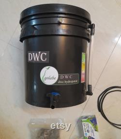 10 x 1 big pot home Farming with DWC Hydroponic growing system Garden Tower full Includes all necessary components and air pump
