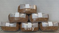 10 x 5lb Sterilized Oat Grain Mushroom Spawn Bags