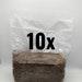 10 X 6lb Master's Mix Sterilized Supplemented Hardwood Substrate 0.5 Micron Filter Patch Bags