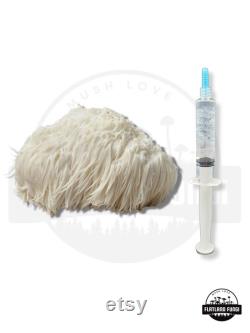 12 ml Mushroom Liquid Culture Syringe Thick Live Mycelium Grow Mushrooms at Home