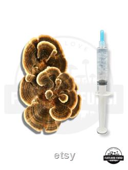 12 ml Mushroom Liquid Culture Syringe Thick Live Mycelium Grow Mushrooms at Home