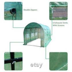 12 x7 x7 Heavy Duty Greenhouse Plant Gardening Dome Greenhouse Tent