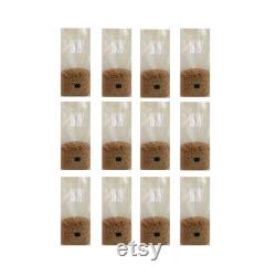 12 x 2 lb. Wheat Grain Spawn Substrate Bags