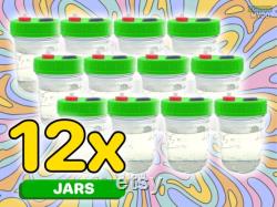 12x Liquid Culture Solution Mushroom Liquid Culture Jar