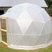 16 Ft Diameter Geodesic Dome Greenhouse Kit With Translucent Vinyl Cover