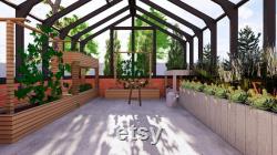 16x10 Greenhouse-Shed DIY Plans with Shelving (PDF Download)