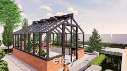 16x10 Greenhouse-Shed DIY Plans with Shelving (PDF Download)