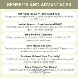 16x10 Greenhouse-Shed DIY Plans with Shelving (PDF Download)