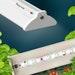 17 Happy Leaf Led, Full Spectrum Grow Light, Usa Made, Perfect For Microgreens, Hydroponics, Seed Starting, Full Flower,