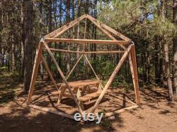 1V Geodesic Dome Hub Brackets DIY Kit Metal Connectors to make Igloo, Greenhouse, Pop Up Canopy