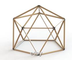 1V Geodesic Dome Hub Brackets DIY Kit Metal Connectors to make Igloo, Greenhouse, Pop Up Canopy
