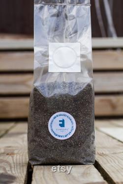 1kg of Pasteurized Mushroom Growing Casing Layer jiffy mix 50 50 tek