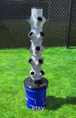 20 Plant Hydroponic Tower Outdoor and Indoor 4FT