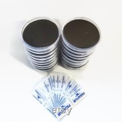 20 Pre-Poured Black Agar Plates, Activated Charcoal Agar Petri Dishes, Sterilized Agar Plates Individually Packaged, Parafilm Supplied