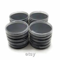 20 Pre-Poured Black Agar Plates, Activated Charcoal Agar Petri Dishes, Sterilized Agar Plates Individually Packaged, Parafilm Supplied