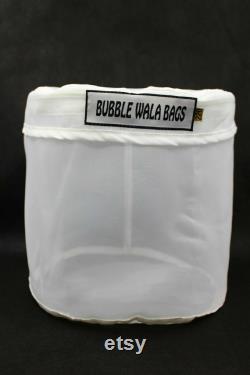 220 micron 5 Gallon All Mesh Filter Zipper Bag for extracting particles Essence Oil resin