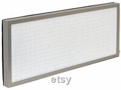 24 x 48 x 3 H14 HEPA filter aluminum frame