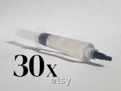 30x 12 ml Gourmet Mushroom Liquid Culture Syringes Bulk