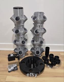 32 Plant Hydroponic Tower Self-Watering Hydroponic Tower System Kit Outdoor and Indoor