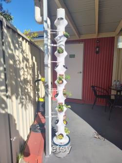 3D Printed Space Saving Aeroponic Tower