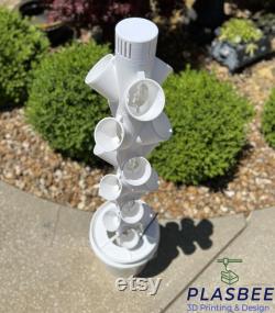 3 21 cup Vertical Hydroponic vegetable and herb garden growing tower kit, all you need are seeds