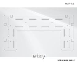 3 Digital Cut Files IKEA MILSBO Greenhouse Cabinet Shelf Templates
