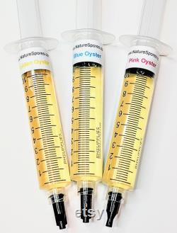 3 Pack Mushroom Liquid Culture Your Choice