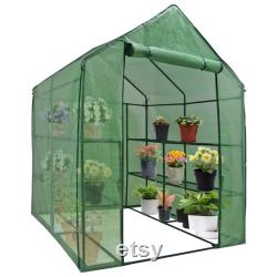 3 Tiers Greenhouse Portable Mini Walk In Outdoor Mini Planter House 8 Shelves Garden Planter Flower House Small Indoor Greenhouse