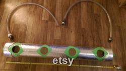 4 Spot 6 inch Hydroponics Tube with connection tubing 52 long Baby to Adult