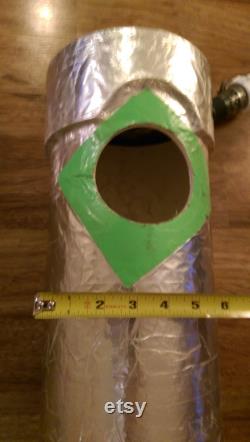 4 Spot 6 inch Hydroponics Tube with connection tubing 52 long Baby to Adult