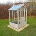 4x10 Wooden Greenhouse