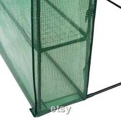 57 x 57 x 77 3-Tier 8 Shelves Portable Mini Walk-In Greenhouse, Plants Flowers Growing Green House, Portable Mini ,Walk-In Greenhouse