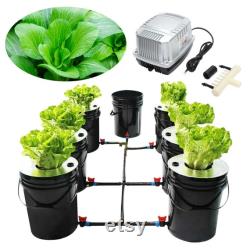 5-Gallon Hydroponics Grow 7 Pots System Recirculating Deep Water Culture DWC Hydroponic Growing System Home Gardening