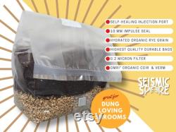5 LB Sterile Mushroom Grow Bag All In One Grow Kit MAGIC