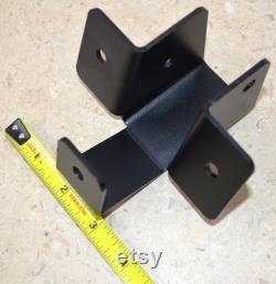 5-Pack of 3-12 Pitched Roof Skirt Tie Bracket for 2 Rough Cut Rafter and Roof Skirt