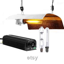 600W Hps Mh Grow Light Kit Hydroponic Hps Mh Grow Light Bulb Kit Magnetic Ballast Reflector Hydroponic Grow System