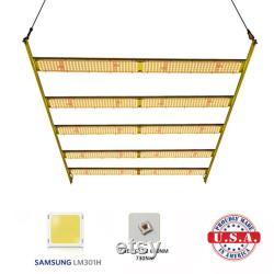 600w Quantum LED bar Light Samsung LM301H 3.5k 660nm UV Meanwell HLG-480 driver