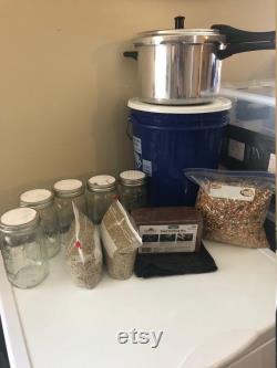 66 Quart Monotub Fruiting Chamber GrowKit EVERYTHING for Start to Finish Bulk Growing Includes Easy to Follow, Step by Step Instructions