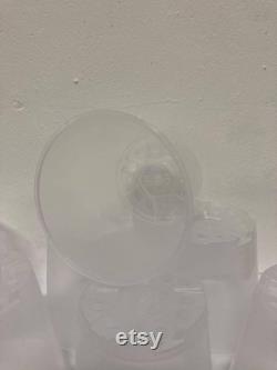 6CM Clear Translucent Orchid Pots