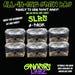 6 Pack Of 5lbs All In One Mushroom Grow Kit Bags With Injection Port And Filter Patch Great For Most Cultures