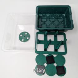 6-Pod yCube Seed Starter Nursery Hydroponic Germination Tray