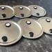 6x Liquid Agar Grain Lids 82mm (xl Large Size Canning Lid)