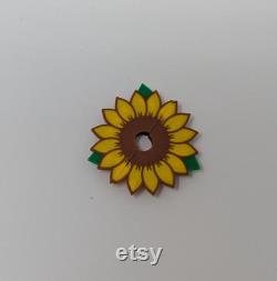 6x Sunflower Algae Blockers for Gardyn Decorative Split Top Pod Toppers (3 Sizes)