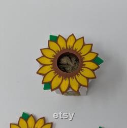 6x Sunflower Algae Blockers for Gardyn Decorative Split Top Pod Toppers (3 Sizes)