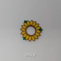 6x Sunflower Algae Blockers for Gardyn Decorative Split Top Pod Toppers (3 Sizes)